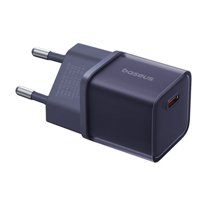 Baseus GaN5S netværksoplader, 30W, 3A, 1 x USB-C, Lilla P10162504523-00