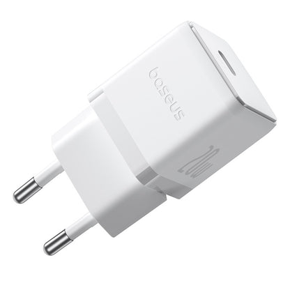 Baseus Palm netværksoplader, 20W, 3A, 1 x USB-C, Hvid P10111602213-00