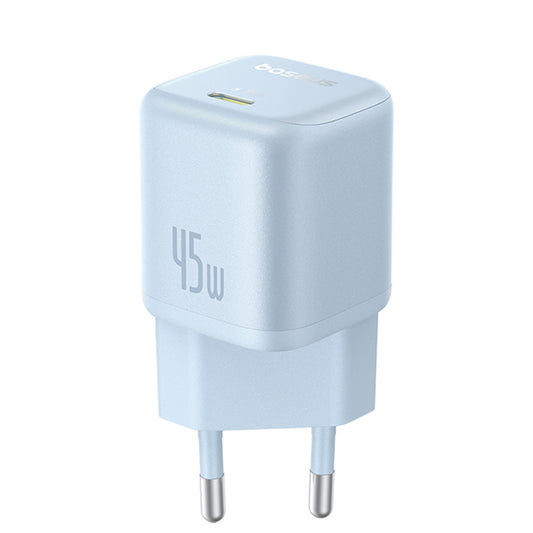 Baseus PicoGo netværksoplader, 45W, 3A, 1 x USB-C, Blå P10176800313-00