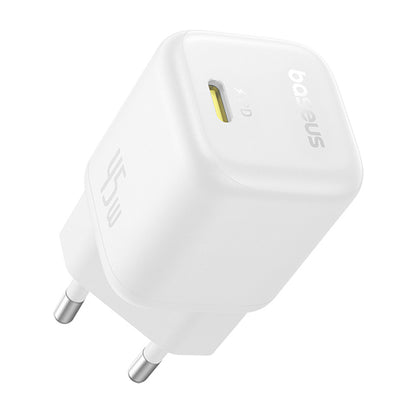 Baseus PicoGo netværksoplader, 45W, 3A, 1 x USB-C, Hvid P10176800213-00