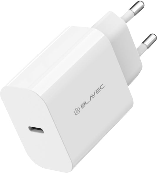 Blavec BC-14 netoplader, 30 W, 3 A, 1 x USB-C, hvid