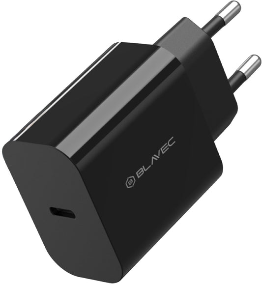 Blavec BC-14 netoplader, 30 W, 3 A, 1 x USB-C, sort