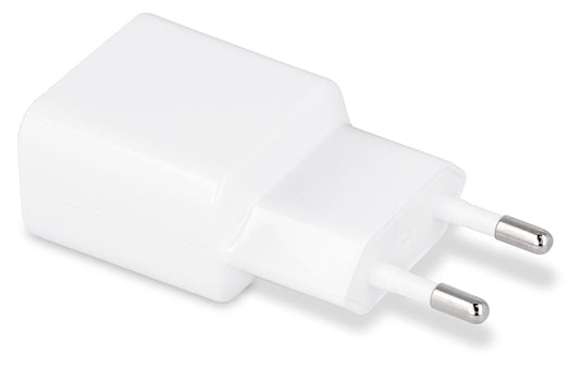 Netoplader med USB-C-kabel MaXlife MXTC-01, 10,5W, 2,1A, 1 x USB-A, Hvid