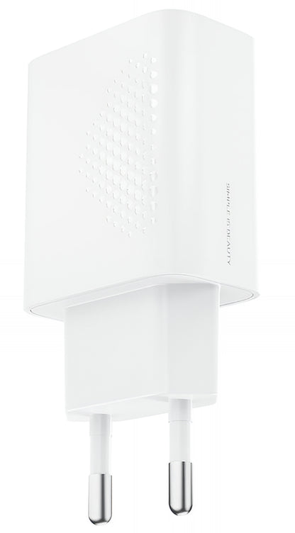 Netværksoplader med USB-C kabel XO Design L162, 30W, 3A, 1 x USB-C, Hvid