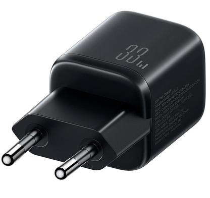 Netoplader med USB-C-kabel Joyroom JR-TG7, 33W, 3A, 1 x USB-A - 1 x USB-C, Sort