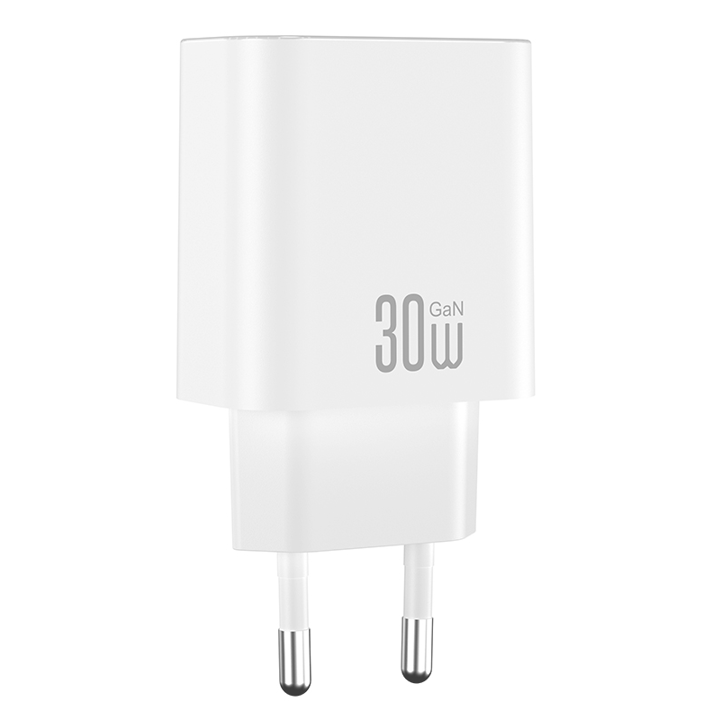 Netoplader med USB-C-kabel XO Design CE41, 30W, 3A, 1 x USB-C, Hvid