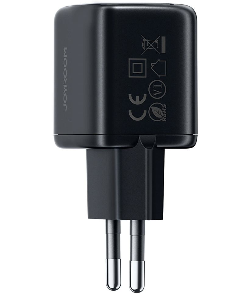 Netoplader med USB-C-kabel Joyroom JR-TG7, 33W, 3A, 1 x USB-A - 1 x USB-C, Sort