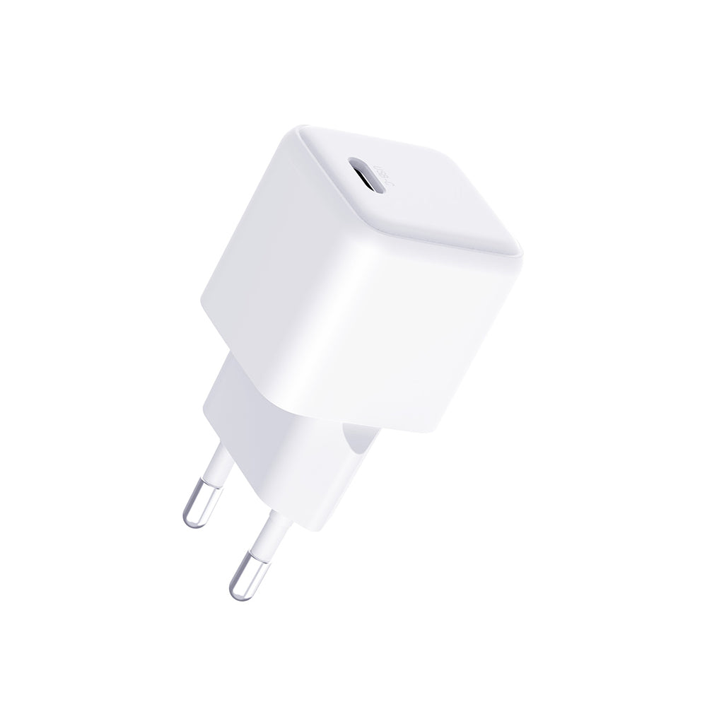 Netværksoplader med USB-C kabel 3MK Hyper, 25W, 3A, 1 x USB-C, Hvid