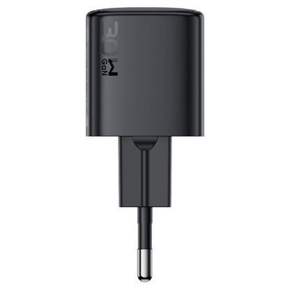 Netværksoplader med USB-C kabel Acefast A118, 30W, 3A, 1 x USB-C, Sort