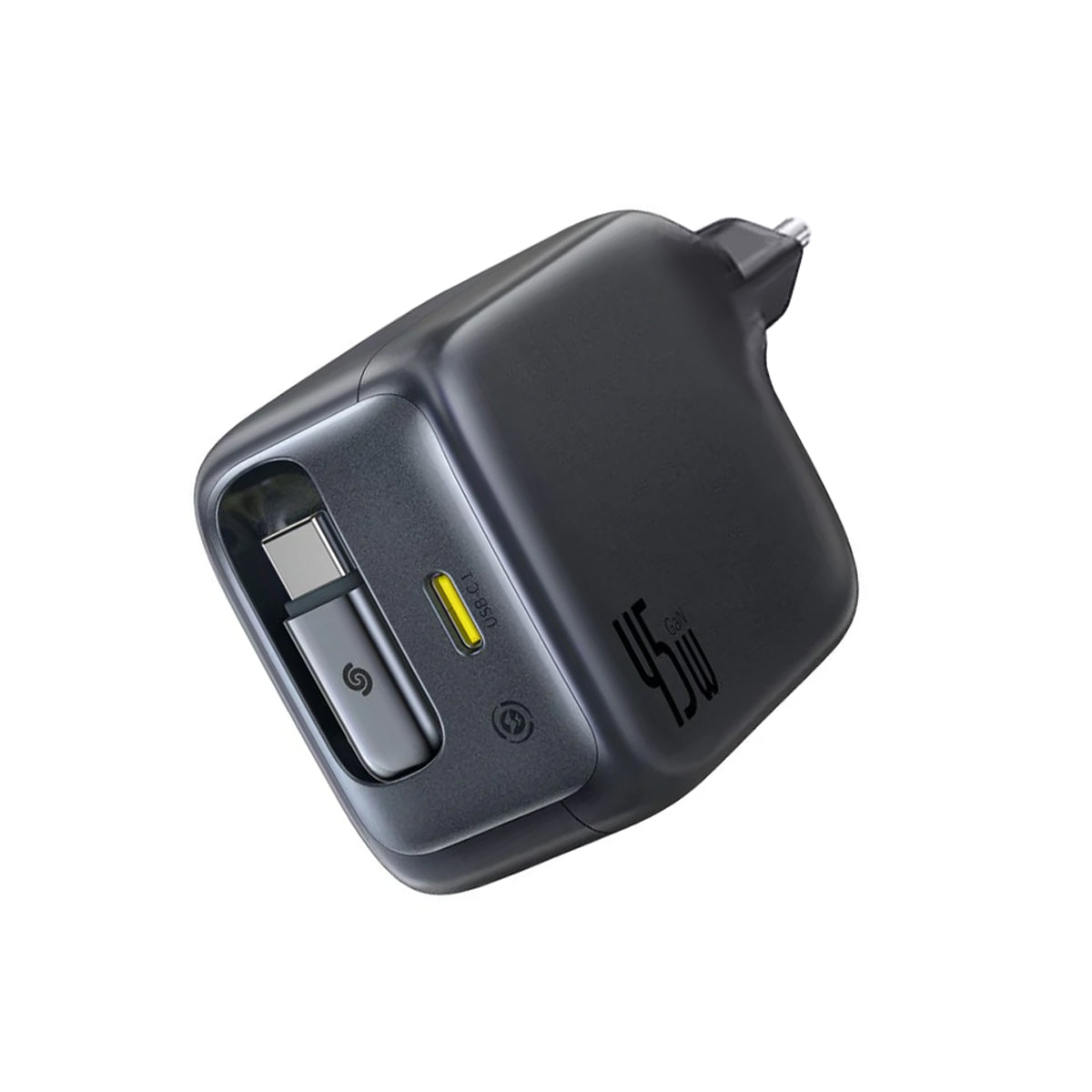 Netværksoplader med USB-C kabel Baseus EnerCore CJ11, 45W, 3A, 1 x USB-C, Sort Z0004800