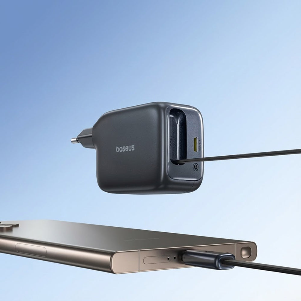 Netværksoplader med USB-C kabel Baseus EnerCore CJ11, 45W, 3A, 1 x USB-C, Sort Z0004800