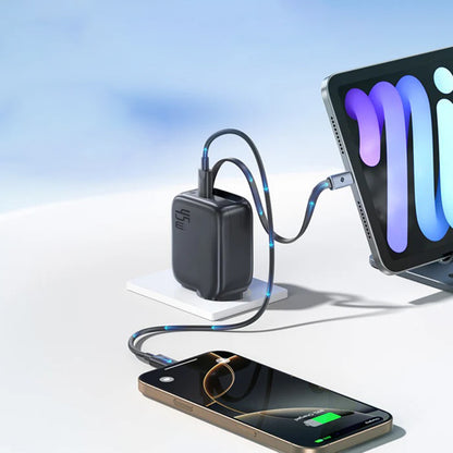 Netværksoplader med USB-C kabel Baseus EnerCore CJ11, 45W, 3A, 1 x USB-C, Sort Z0004800