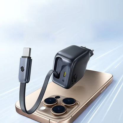 Netværksoplader med USB-C kabel Baseus EnerCore CJ11, 45W, 3A, 1 x USB-C, Sort Z0004800