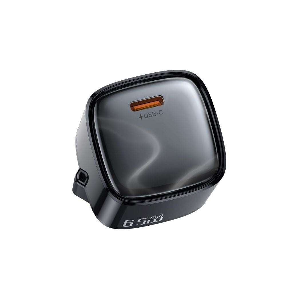 Netoplader med USB-C-kabel Mcdodo Nano CH-8262, 65W, 3,25A, 1 x USB-C, Sort