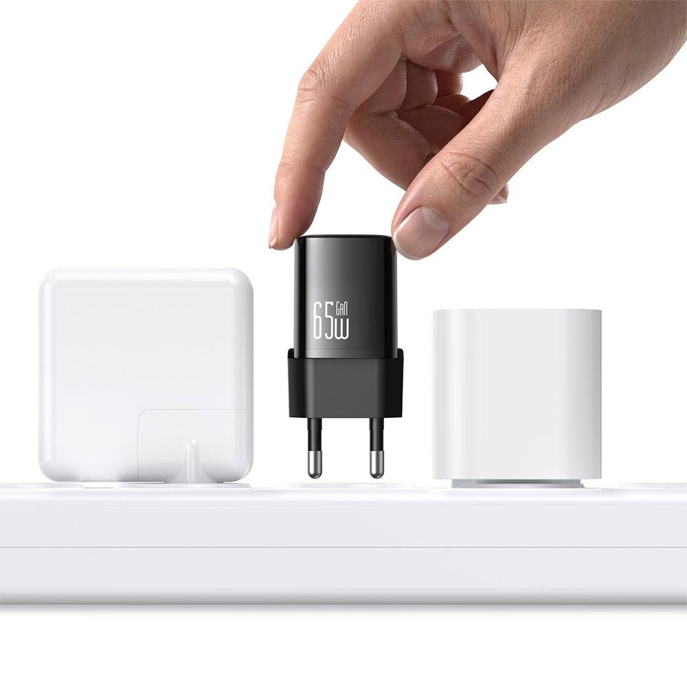 Netoplader med USB-C-kabel Mcdodo Nano CH-8262, 65W, 3,25A, 1 x USB-C, Sort