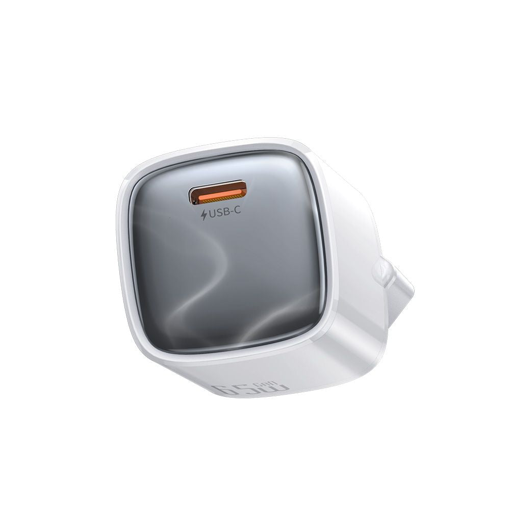 Netoplader med USB-C-kabel Mcdodo Nano CH-8263, 65W, 3,25A, 1 x USB-C, Hvid