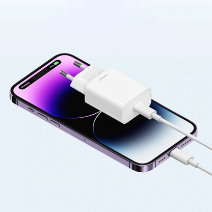 Cuktech HA716C netadapter, 20W, 3A, 1 x USB-C, hvid