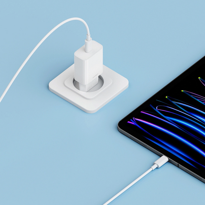 Cuktech HA716C netadapter, 20W, 3A, 1 x USB-C, hvid