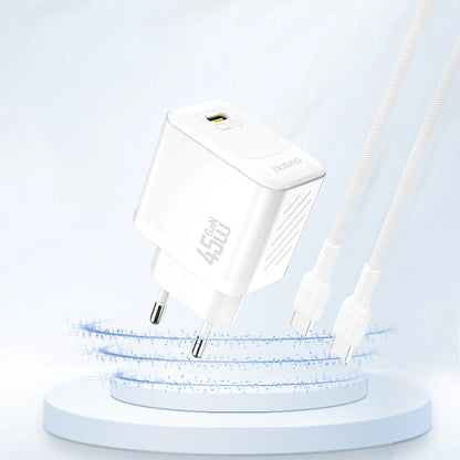 Netværksoplader Dudao A28, 45W, 3A, 1 x USB-C, Hvid
