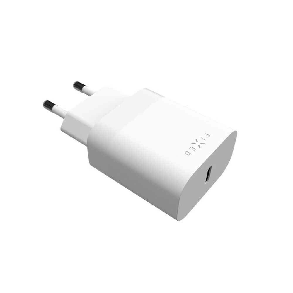 Netværksoplader Fixed, 20W, 3A, 1 x USB-C, Hvid