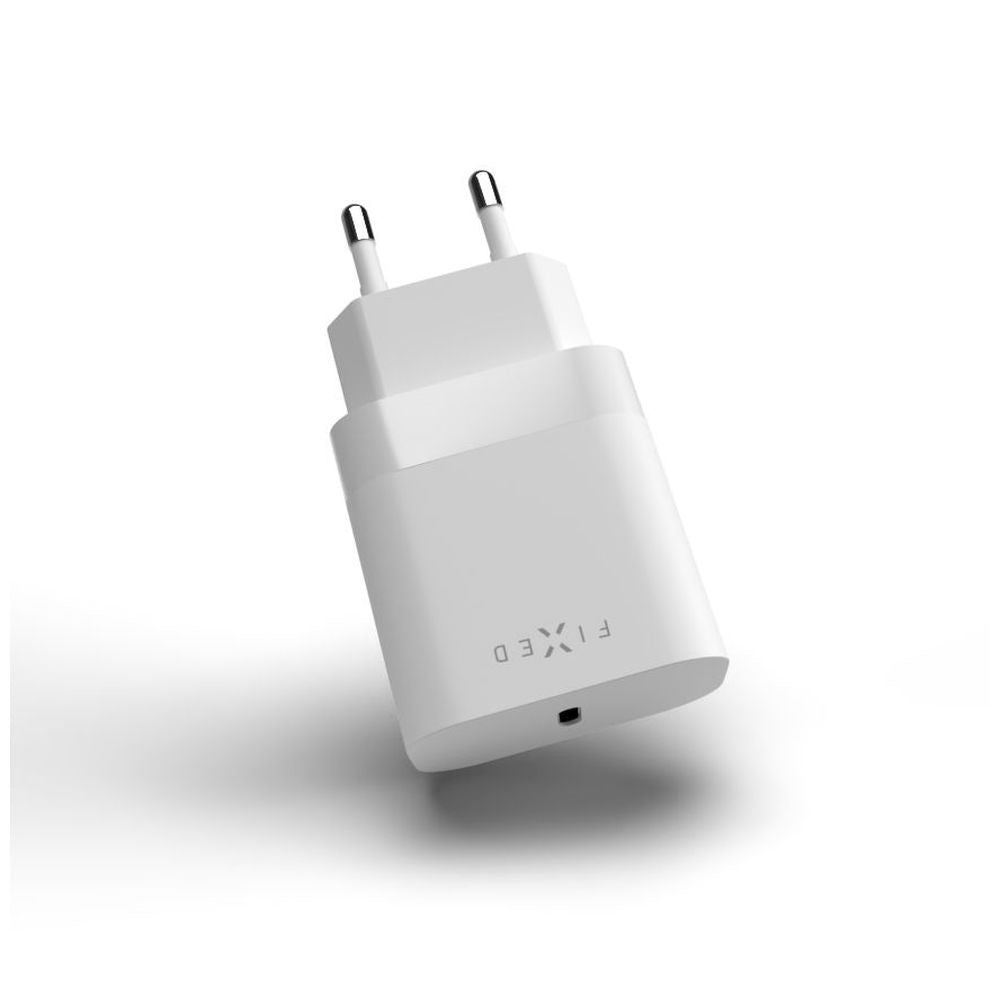 Netværksoplader Fixed, 20W, 3A, 1 x USB-C, Hvid