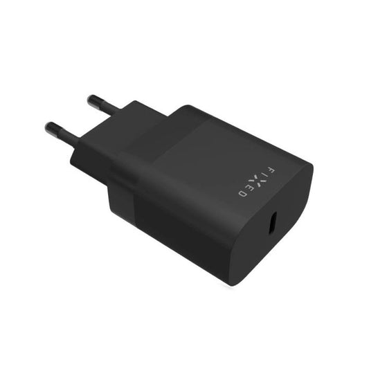 Netværksoplader Fixed, 20W, 3A, 1 x USB-C, Sort