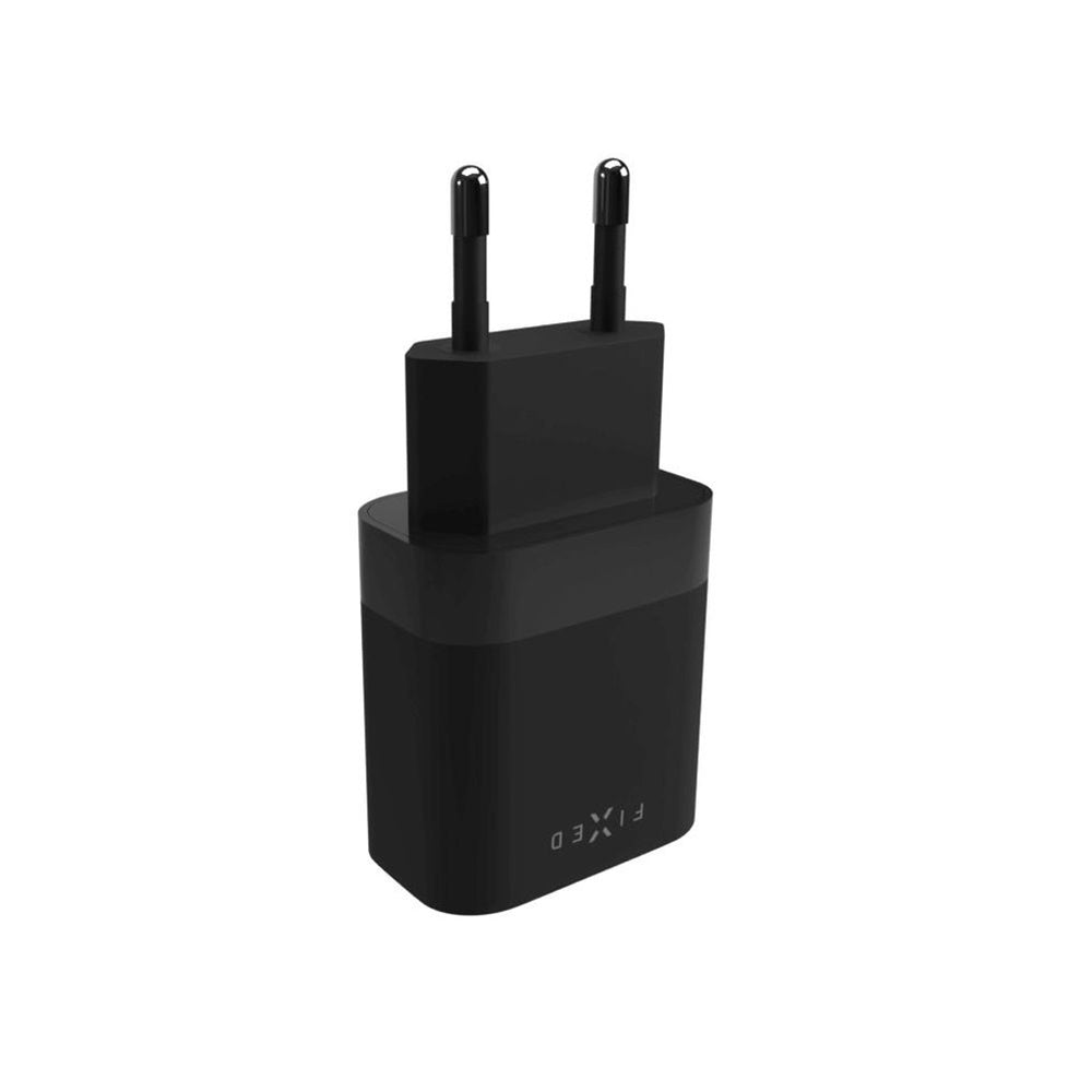 Netværksoplader Fixed, 20W, 3A, 1 x USB-C, Sort