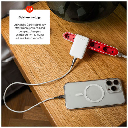 Netværksoplader Fixed, 30W, 3A, 1 x USB-C, Hvid