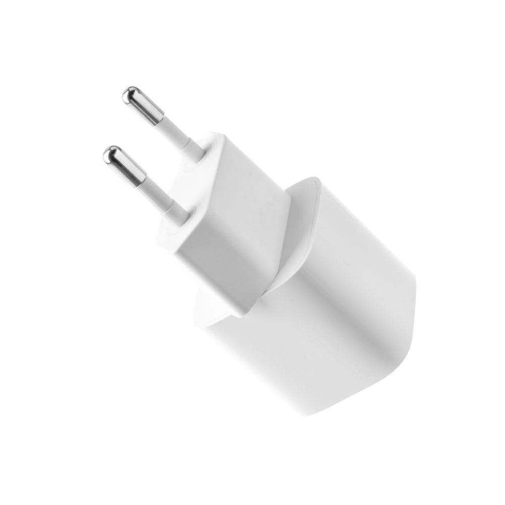 Netværksoplader Fixed Mini, 20W, 3A, 1 x USB-C, Hvid