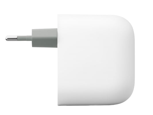 Google Netværksoplader, 67W, 4A, 2 x USB-C, Hvid GA09856-EU