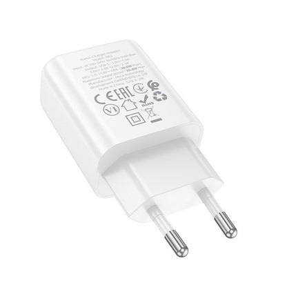 HOCO N62 Netværksoplader, 30W, 3A, 1 x USB-C, Hvid