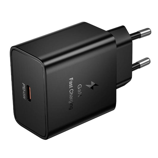 HOCO N77 Netadapter, 45W, 3A, 1 x USB-C, Sort