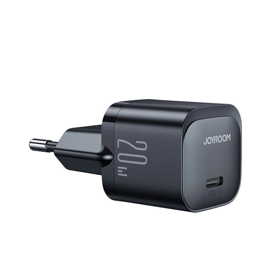 Joyroom JR-TCF02 netværksoplader, 20W, 3A, 1 x USB-C, Sort