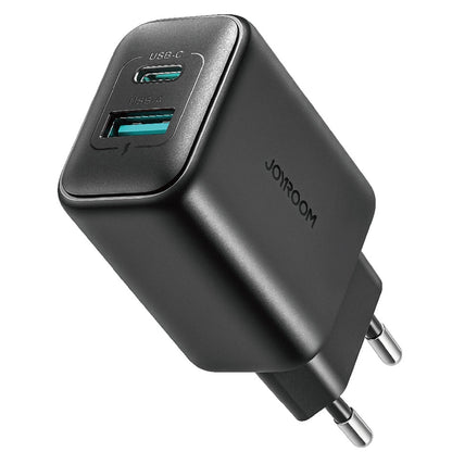Netværksoplader Joyroom JR-TCF13, 25W, 3A, 1 x USB-A - 1 x USB-C, Sort