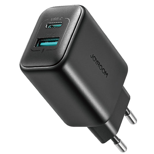 Netværksoplader Joyroom JR-TCF13, 25W, 3A, 1 x USB-A - 1 x USB-C, Sort