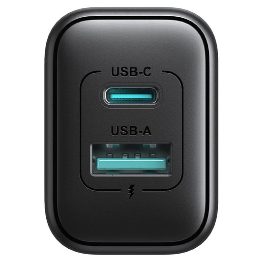 Netværksoplader Joyroom JR-TCF13, 25W, 3A, 1 x USB-A - 1 x USB-C, Sort