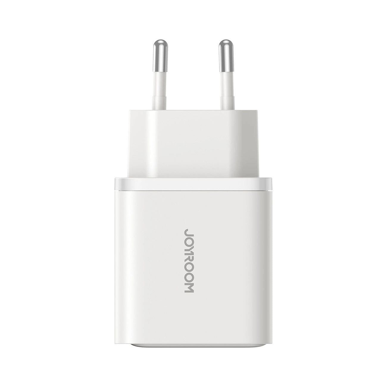 Joyroom JR-TCF15 netværksoplader, 30W, 5A, 1 x USB-A - 1 x USB-C, Hvid