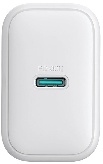 Joyroom JR-TCF24 netværksoplader, 30W, 3A, 1 x USB-C, Hvid