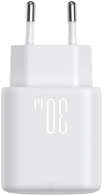 Joyroom JR-TCF24 netværksoplader, 30W, 3A, 1 x USB-C, Hvid