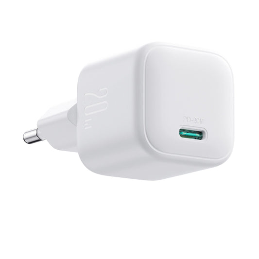 Joyroom JR-TCG08 netværksoplader, 20W, 3A, 1 x USB-C, Hvid