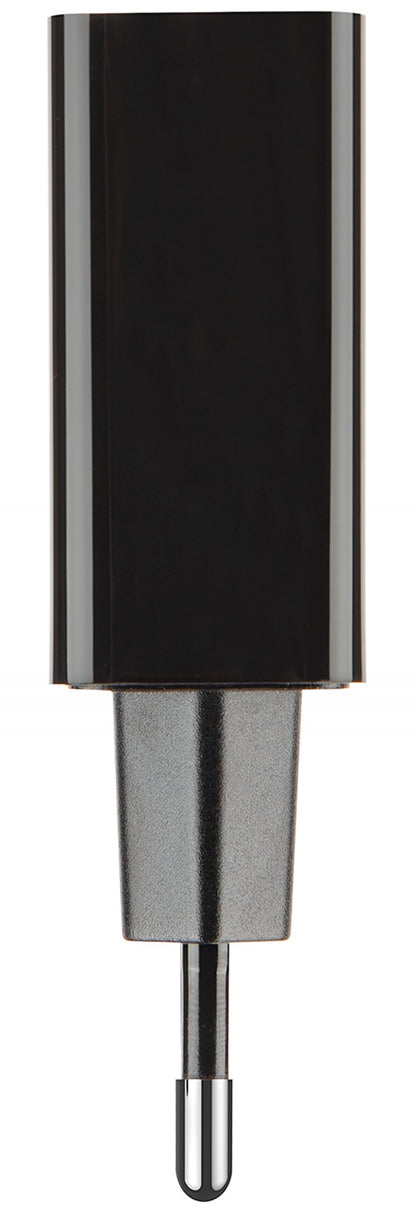 MaXlife MXTC-12 Netværksoplader, 24W, 2.4A, 2 x USB-A, Sort