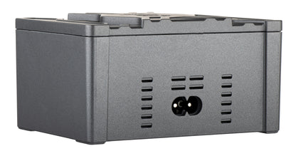 Opladerstation Mechanic V-Power Max med Display, 115W, 3A, 4 x USB-A - 4 x USB-C, Sort