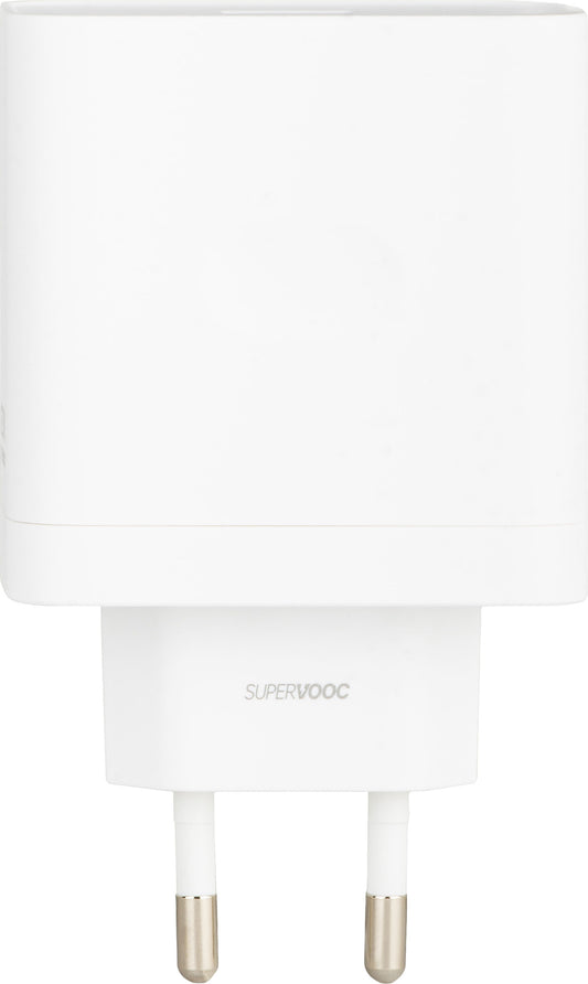 OnePlus Netoplader, 120W, 1 x USB-A, Hvid