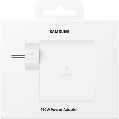 Samsung netadapter, 140W, 5A, 1 x USB-C, hvid EP-TB410NWEGWW