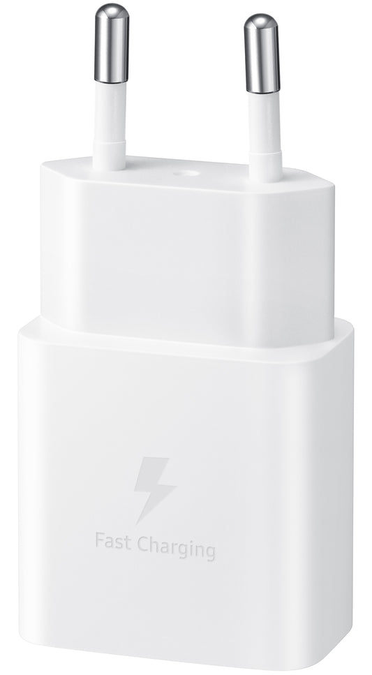 Samsung netværksoplader, 15W, 2A, 1 x USB-C, Hvid GP-PTU023DYAWQ