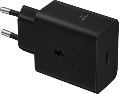 Samsung netværksoplader, 60W, 3A, 1 x USB-C, Sort EP-T6010NBEGWW