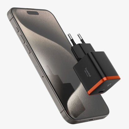 Spigen EE301EU Essential netoplader, 30W, 3A, 1 x USB-C, sort ACH08448