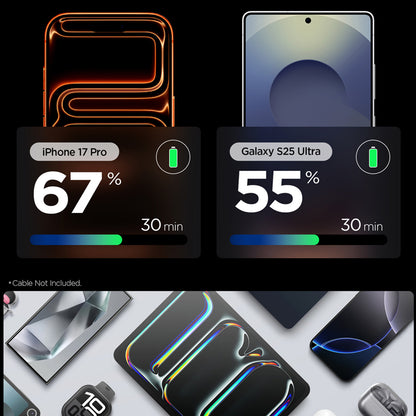 Spigen EE301EU Essential netværksoplader, 30W, 3A, 1 x USB-C, Hvid ACH09492