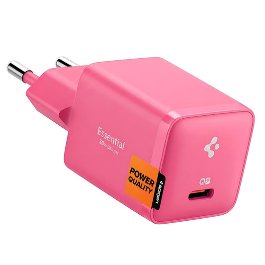 Spigen EE301EU Essential Netoplader, 30W, 3A, 1 x USB-C, Pink ACH10449