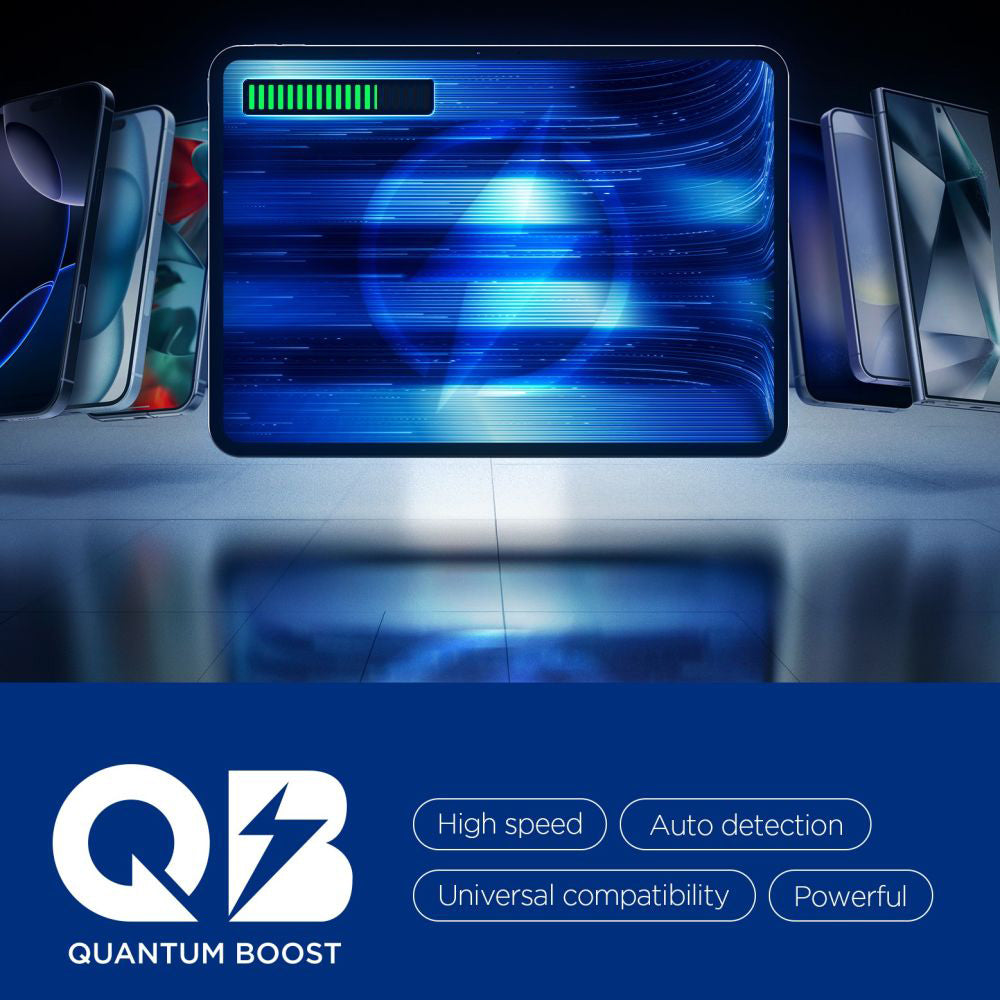 Spigen Essential netværksoplader, 67W, 3.25A, 1 x USB-A - 2 x USB-C, Sort